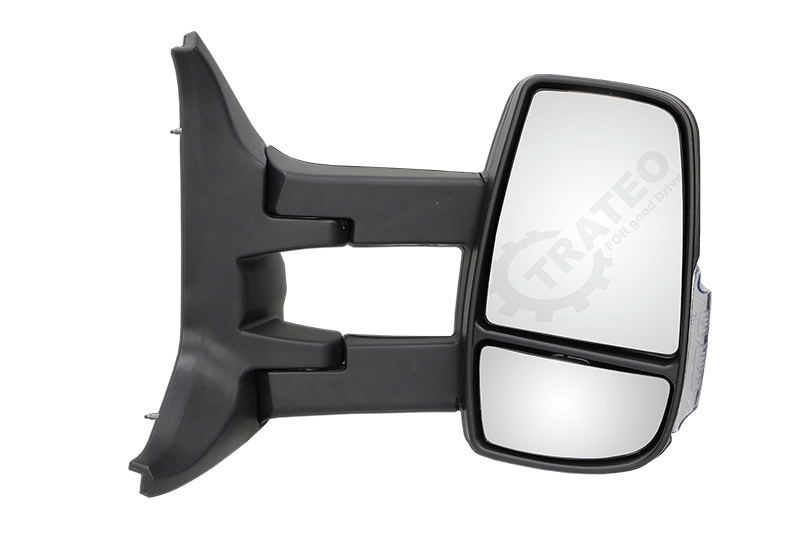 Espelho retrovisor direito braço longo elétrico Ford Transit