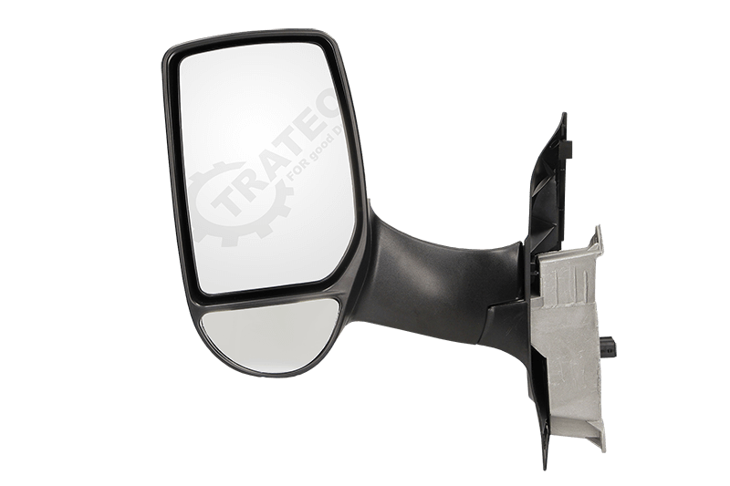 Espelho retrovisor esquerdo braço longo elétrico Ford Transit